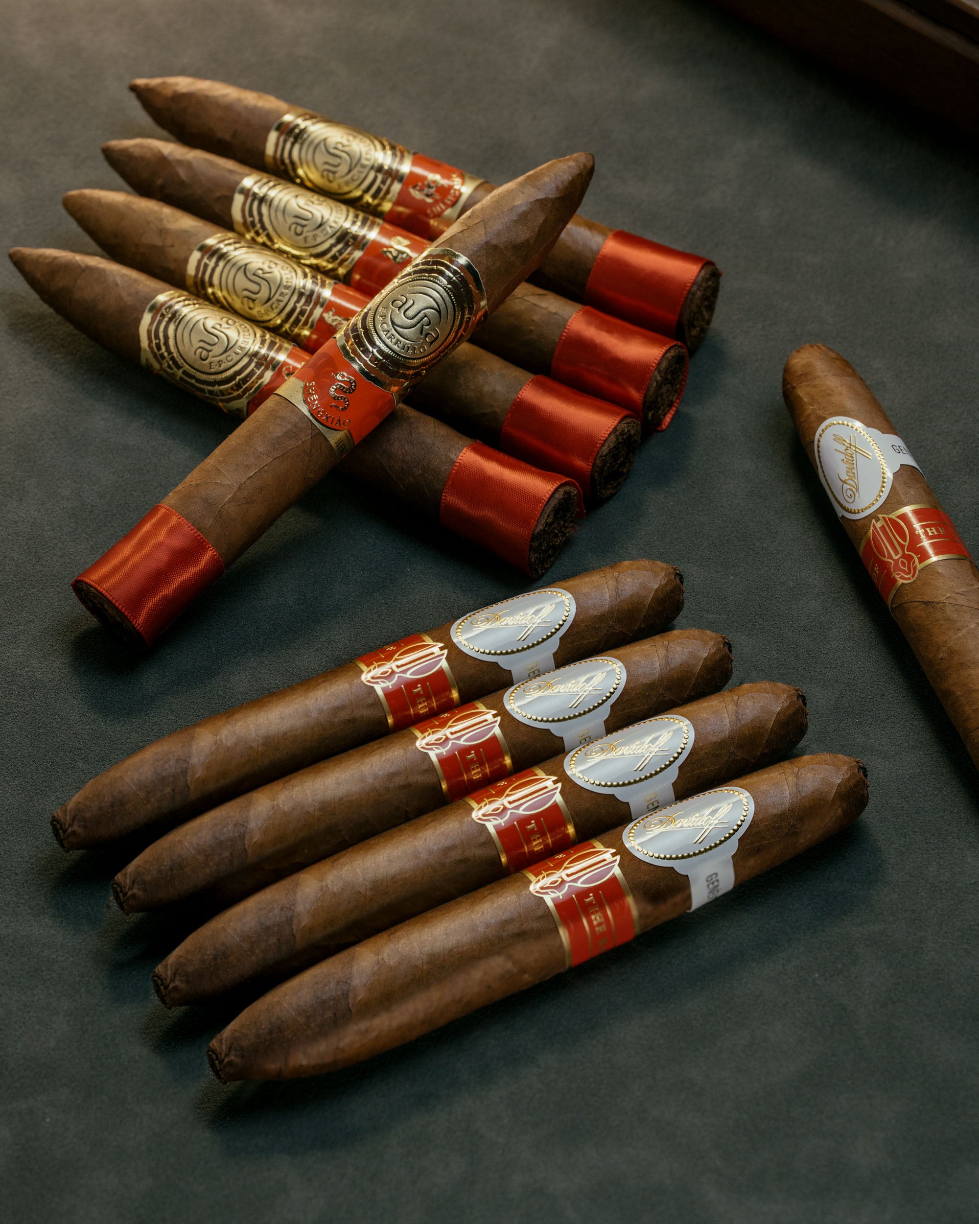 Cigars - Davidoff X E.P. Carrillo Lunar Zodiac Collaboration Bundle