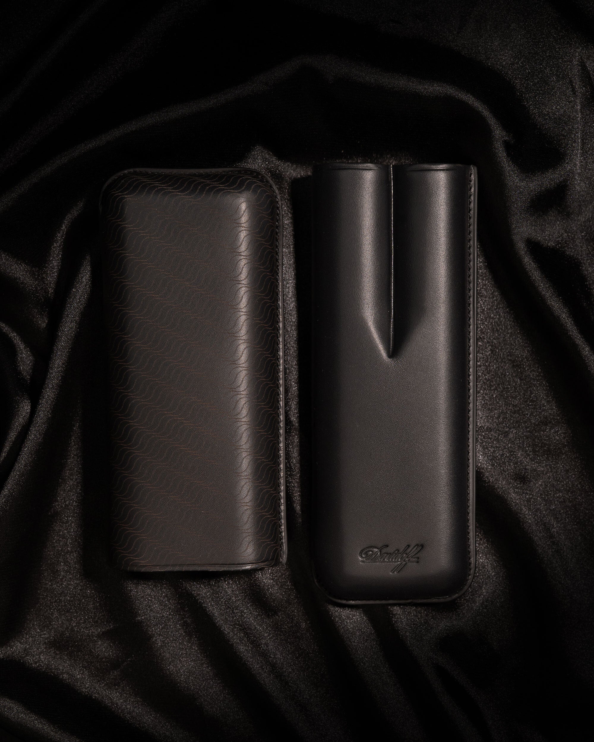 Davidoff Cigar Case Enjoyment (XL-2 / Black Leather)