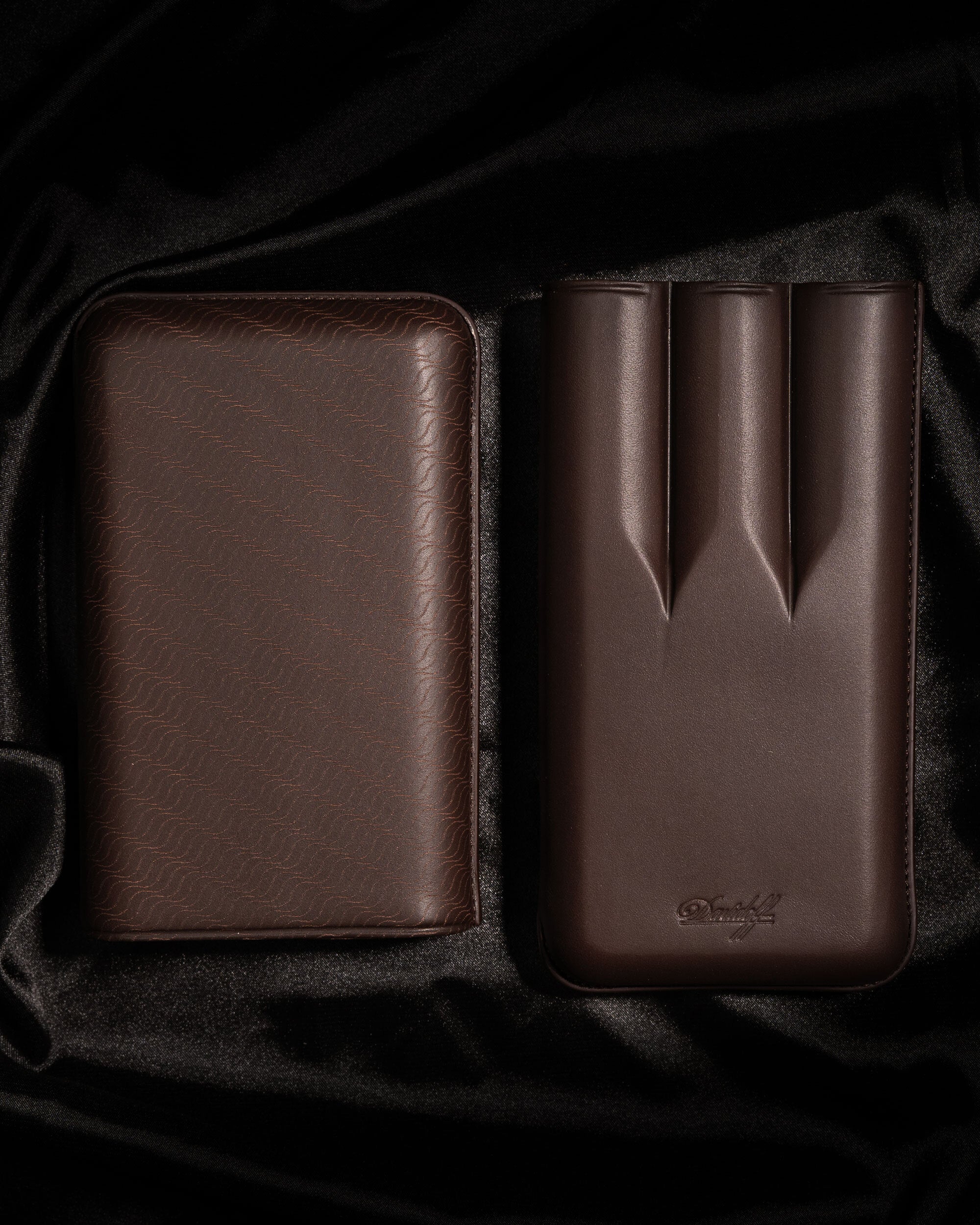 Davidoff Cigar Case Enjoyment (XL-3 / Brown Leather)