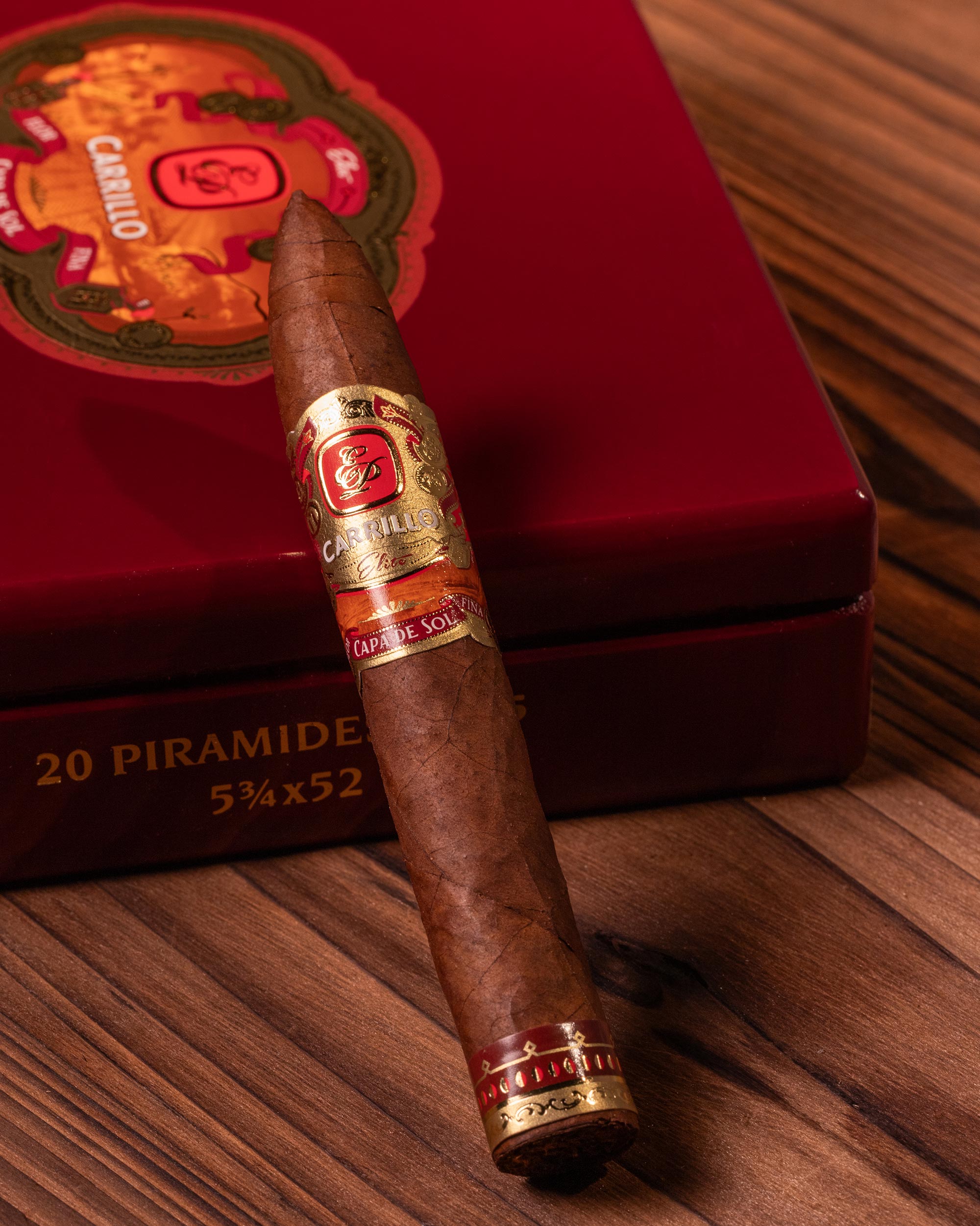 Cigars - E.P. Carrillo Capa De Sol Piramides No. 5