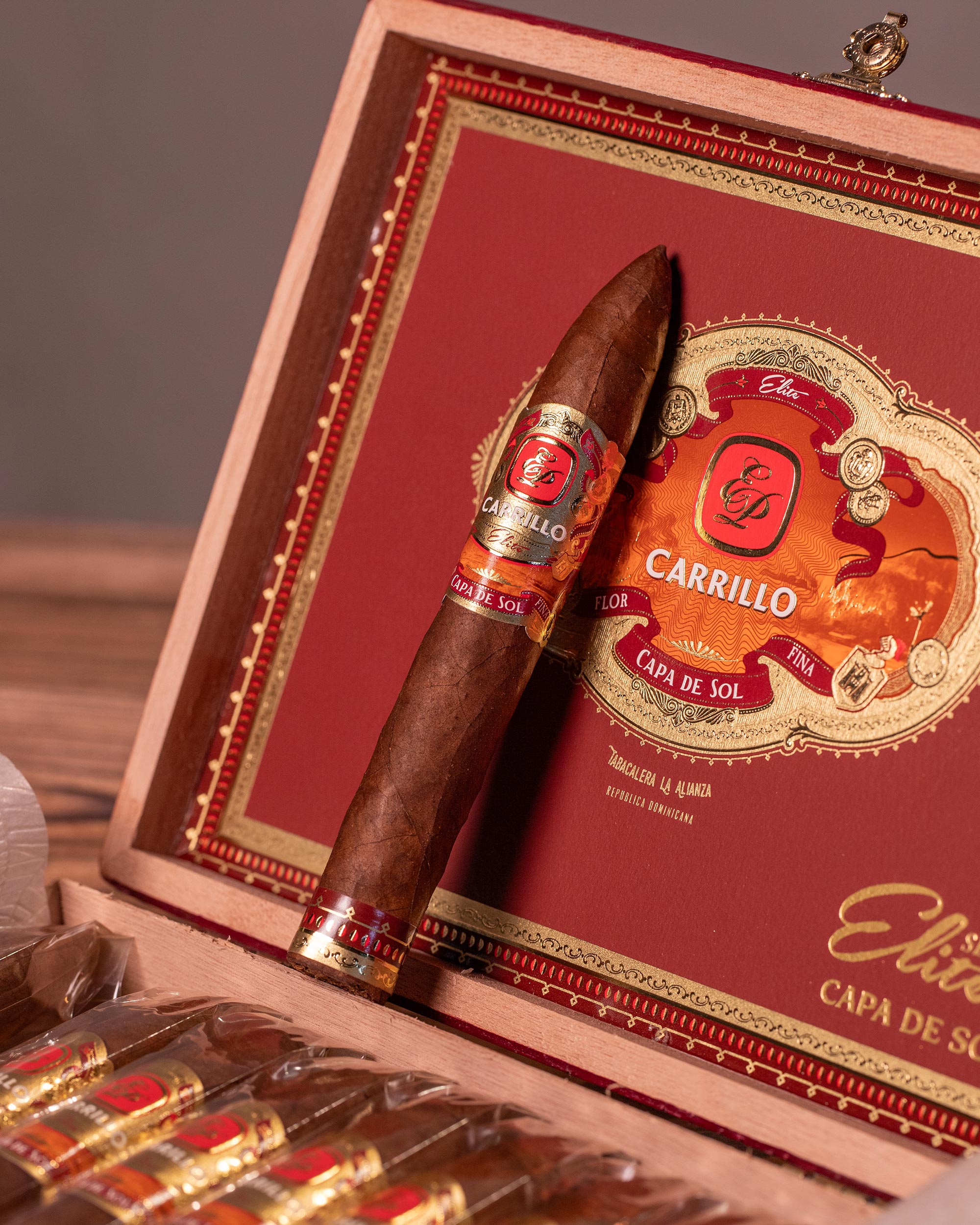 Cigars - E.P. Carrillo Capa De Sol Piramides No. 5