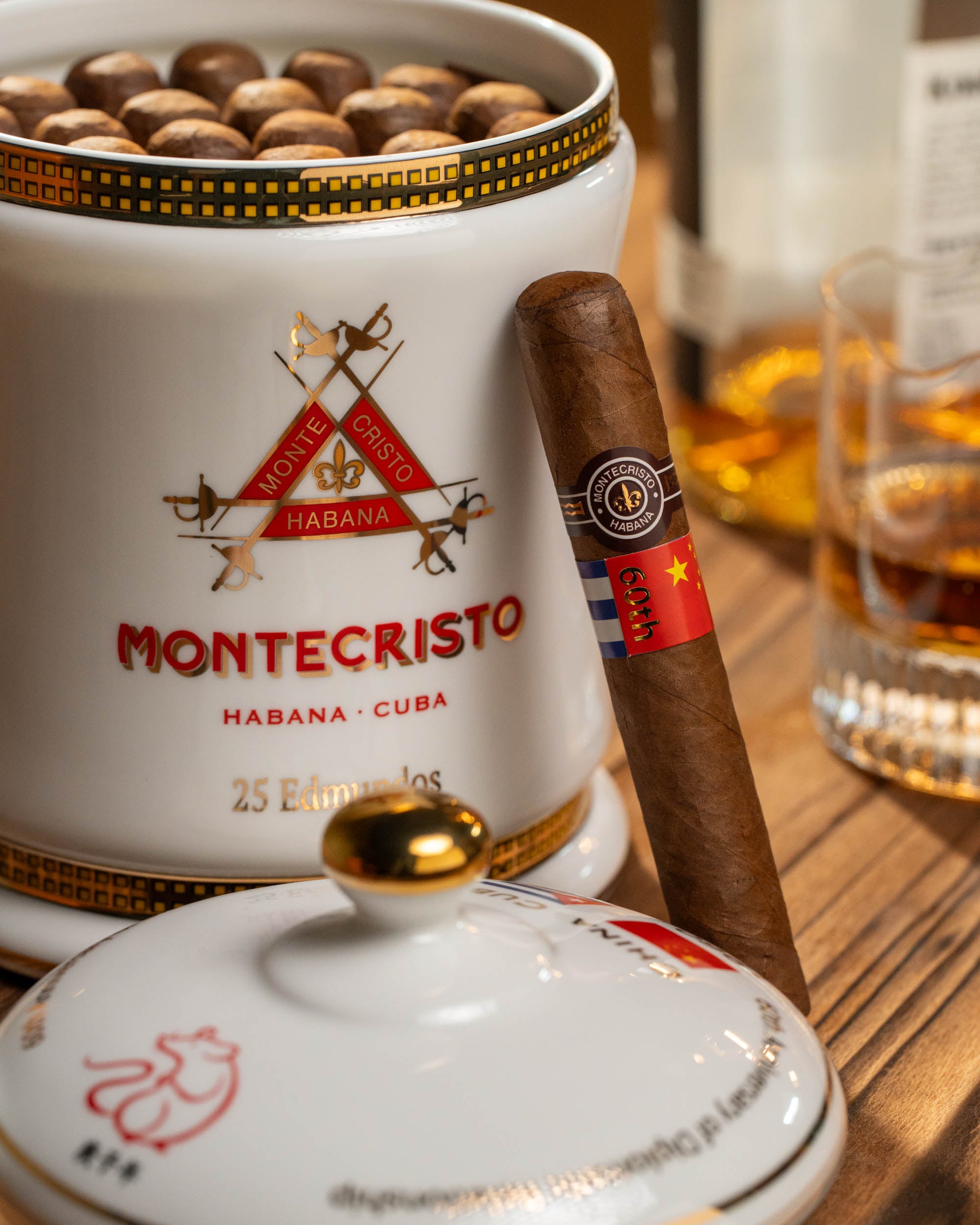 Montecristo Edmundo China & Cuba 60th Anniversary Jar - nextCIGAR