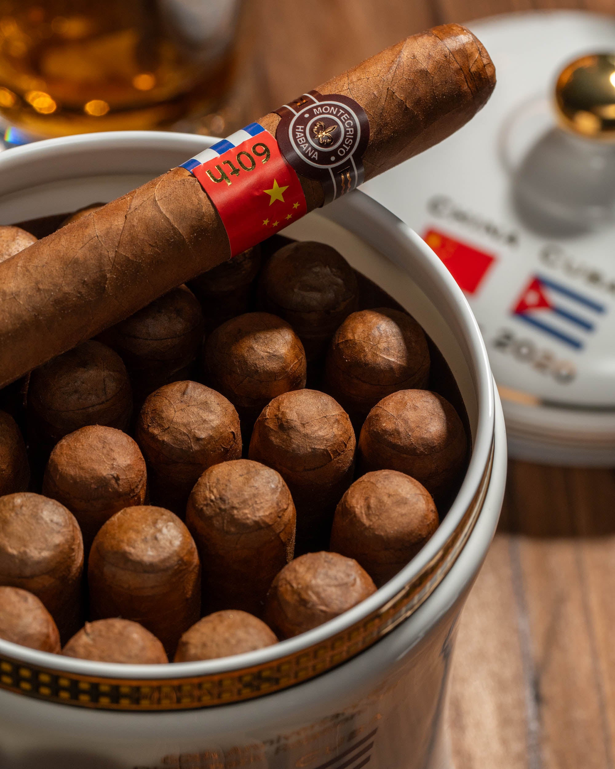 Montecristo Edmundo China & Cuba 60th Anniversary Jar - nextCIGAR