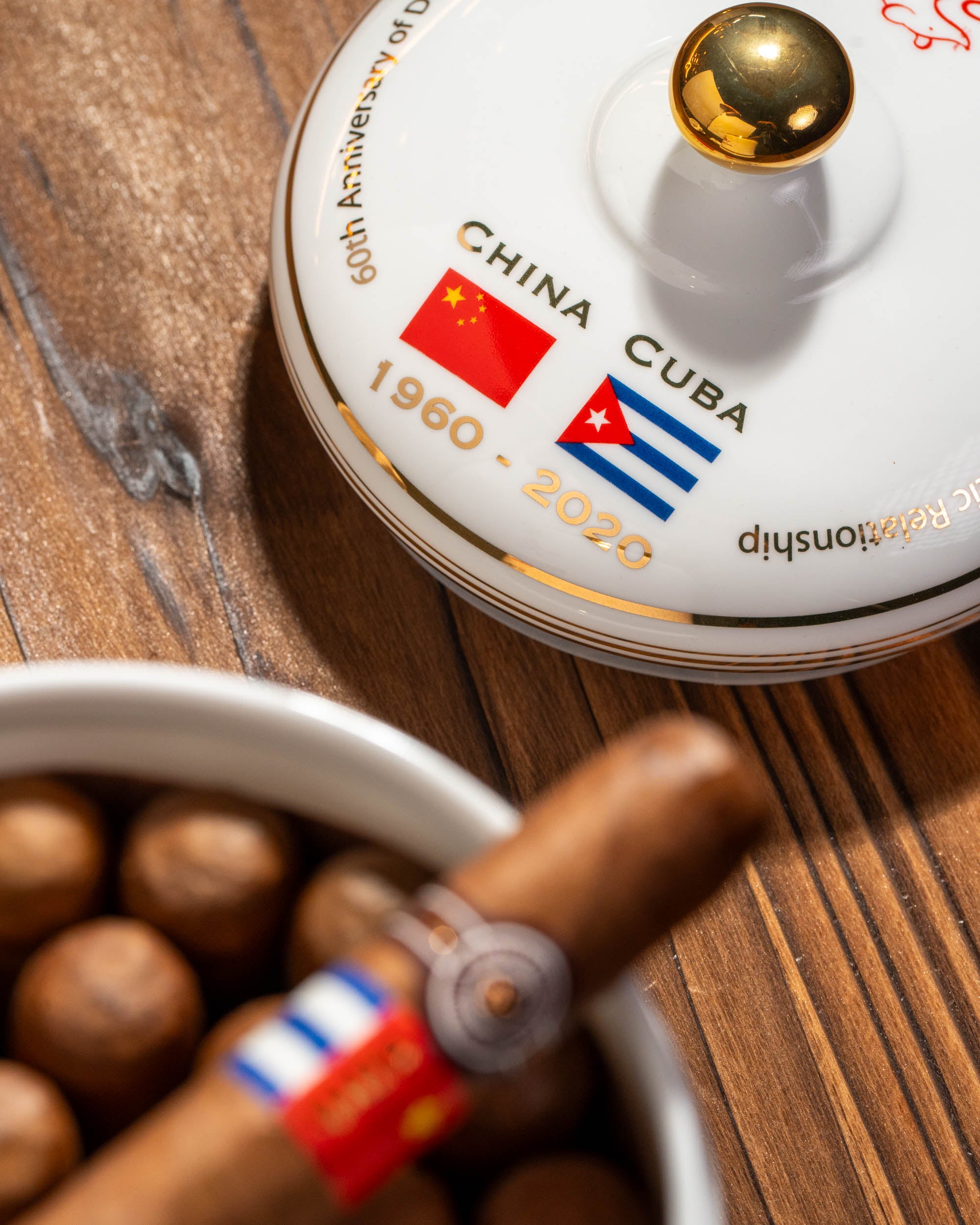 Montecristo Edmundo China & Cuba 60th Anniversary Jar - nextCIGAR
