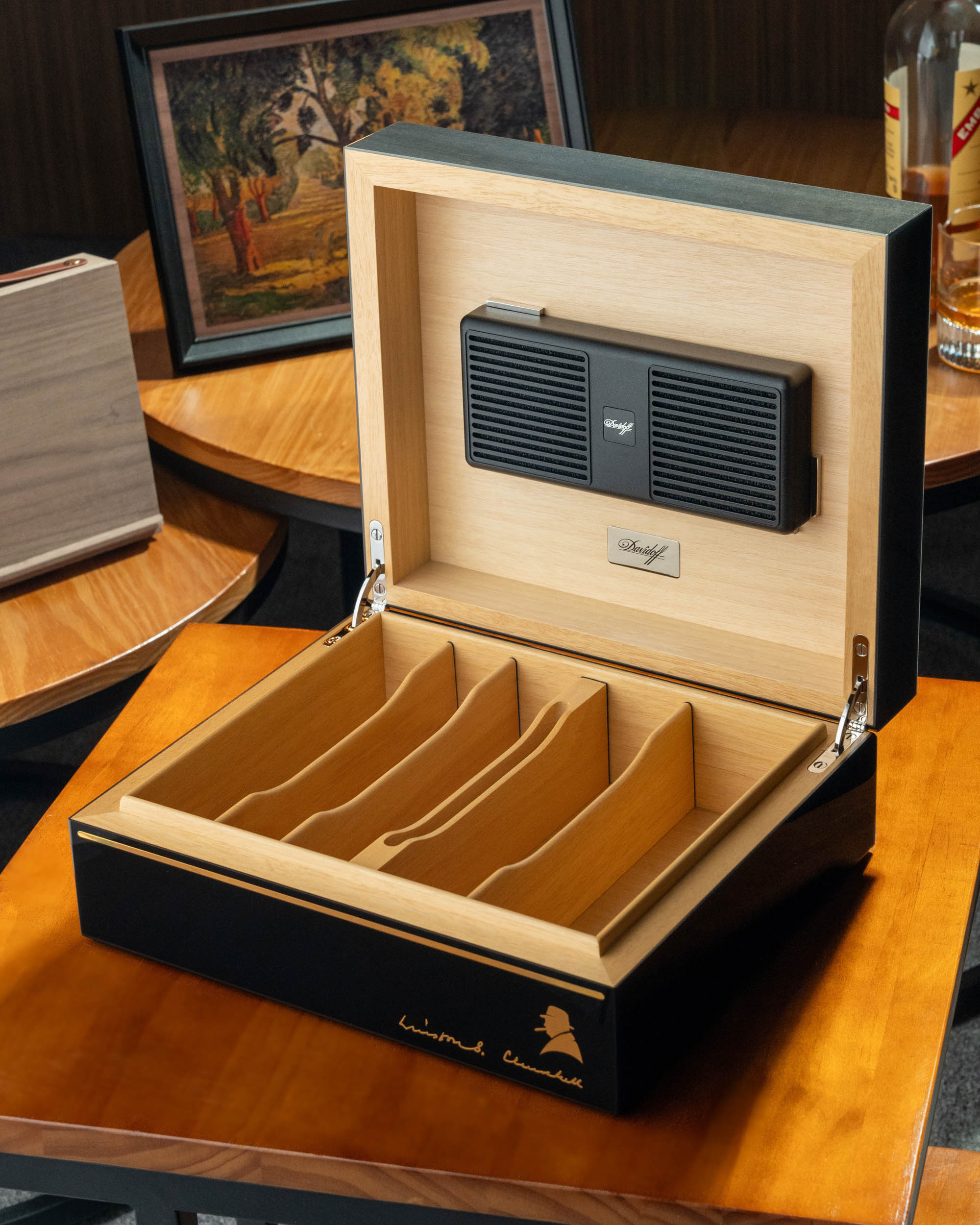 Davidoff Winston Churchill Humidor Primos The Artist - nextCIGAR