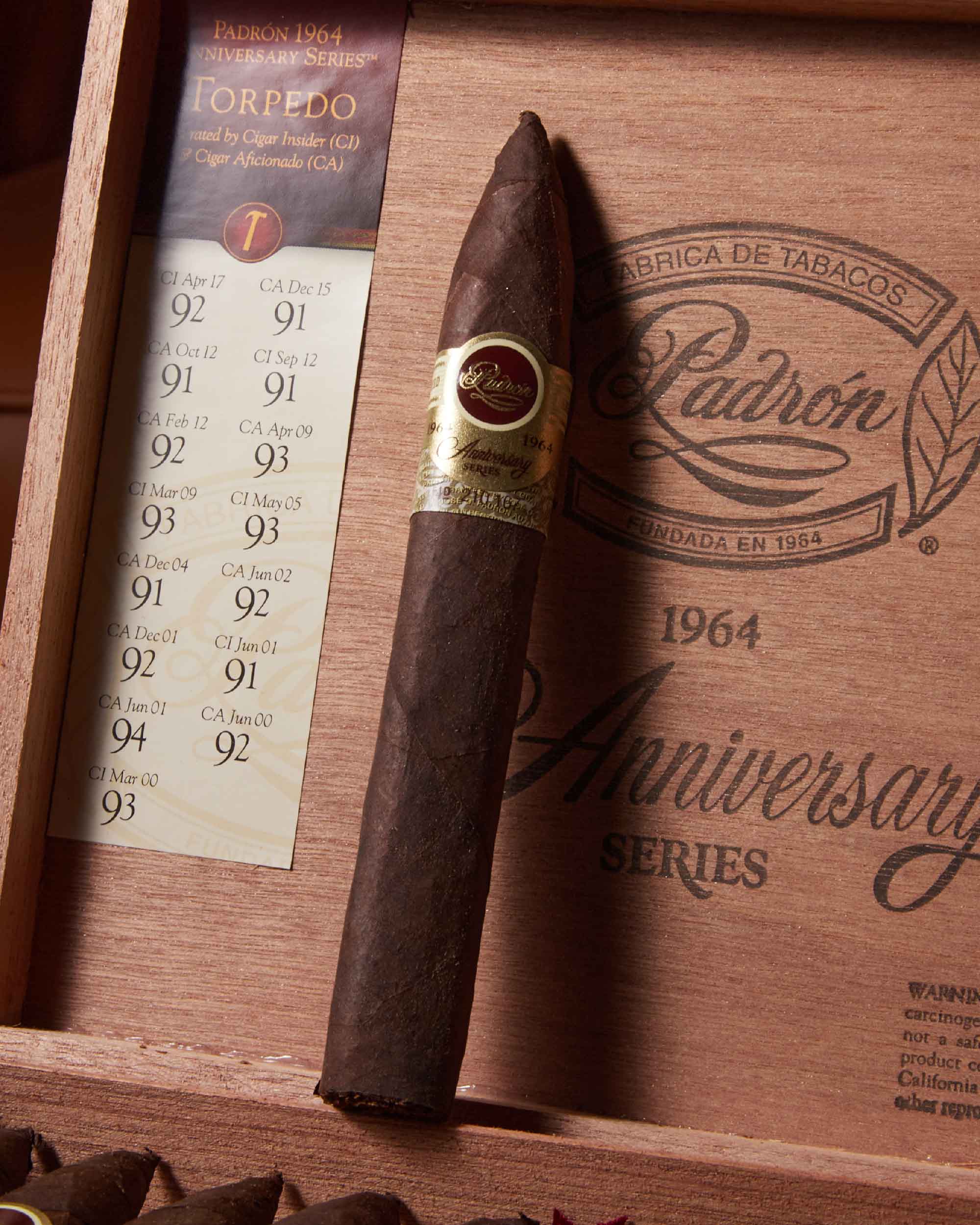 Padrón 1964 Anniversary Torpedo Maduro