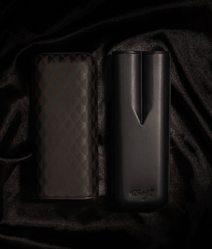 Davidoff Cigar Case Curing (XL-2 / Black Leather)