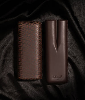 Davidoff Cigar Case Enjoyment (XL-2 / Brown Leather)