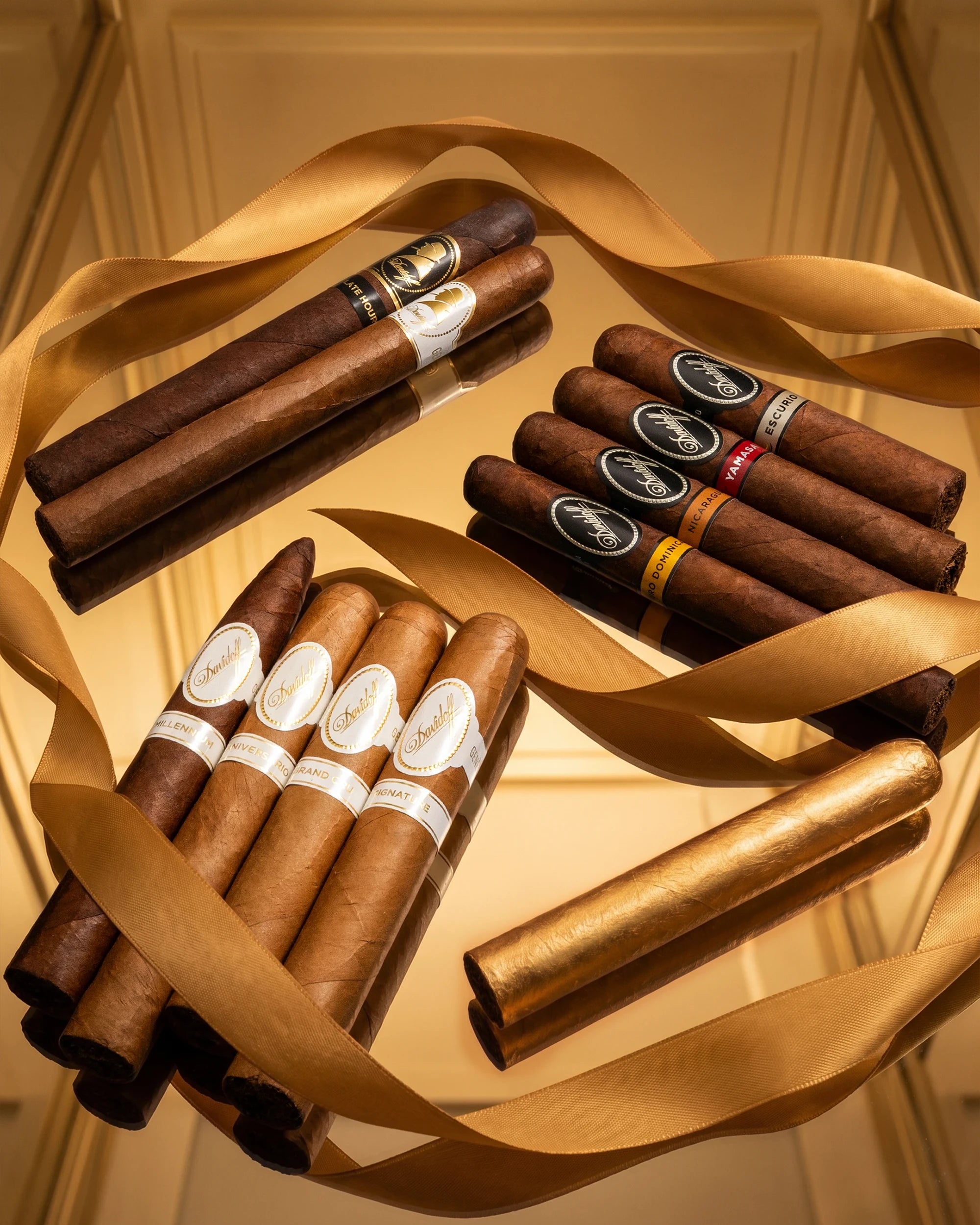 11-Cigar Sampler (Davidoff Ultimate + 1 Surprise Cuban Cigar)