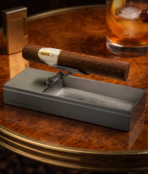 Davidoff Stainless Steel Single-Cigar Ashtray