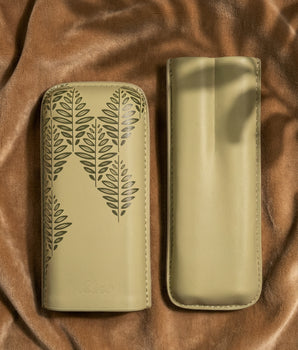 지노 Z-콜렉션 그린 ZM2 시가 케이스 (2구용)