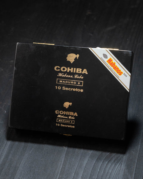 【葉巻空箱】ビックサイズ•COHIBA MADURO 5 cohiba-cohiba-secretos-maduro-