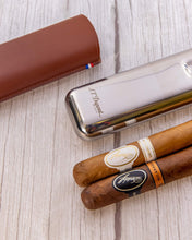 
                      
                        Load image into Gallery viewer, S.T. Dupont Metal Base Double Cigar Case
                      
                    