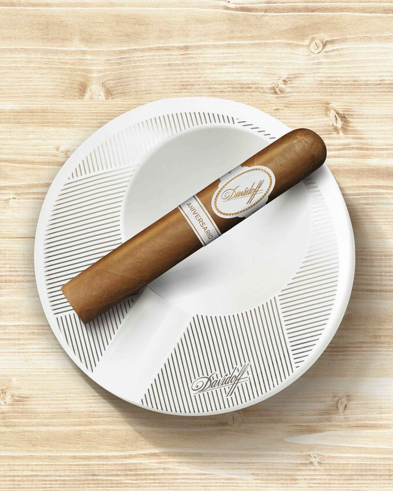 Davidoff Porcelain Round Ashtray (1 Cigar)