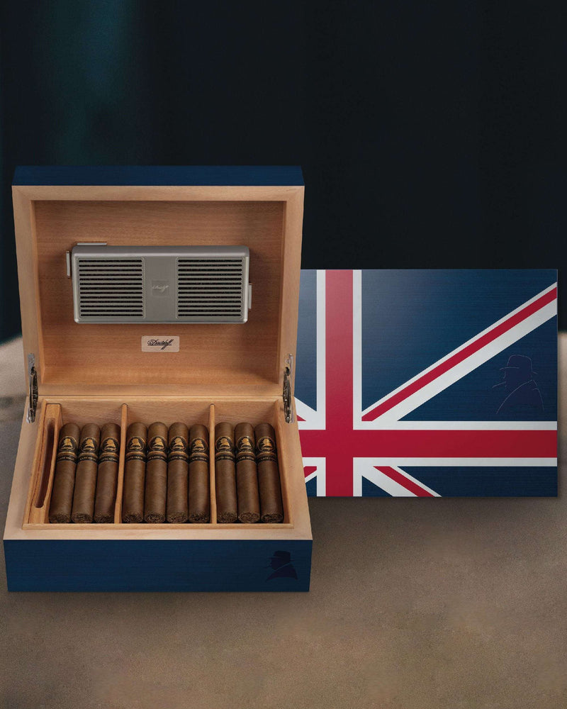 Davidoff Winston Churchill Union Jack Humidor Limited Edition 2020 Primos (25 - 35 Cigars)