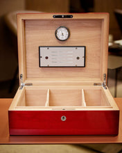 
                      
                        Load image into Gallery viewer, Elie Bleu &quot;Fruits&quot; Red Sycamore Humidor  (75 Cigars)
                      
                    