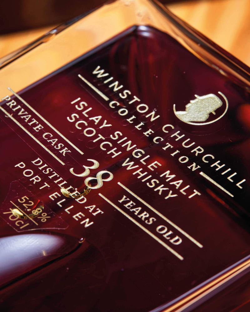 Winston Churchill Collection | Port Ellen 38 Years Old 1983 Single Malt Scotch Whisky (70cl, 52.8%)