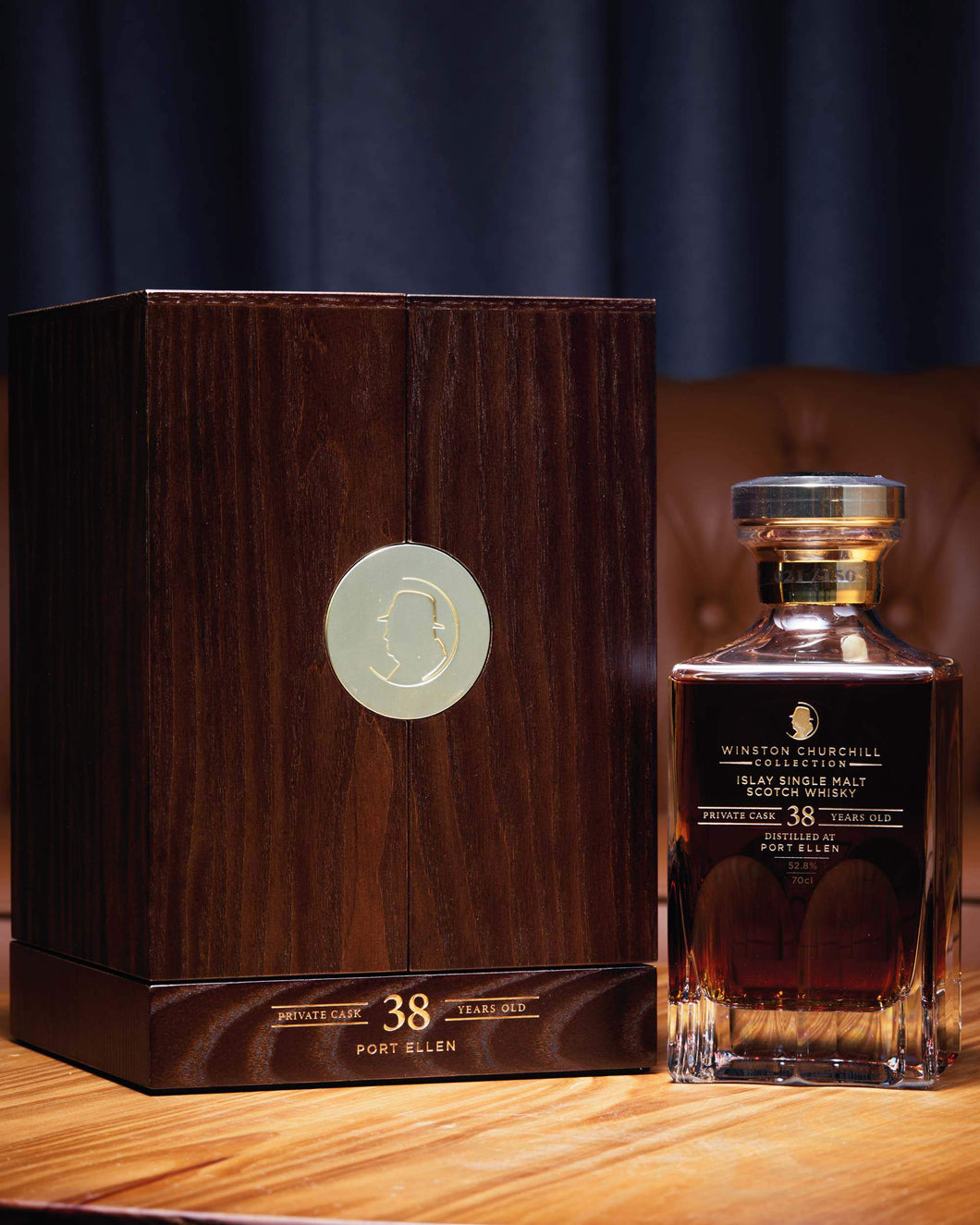 Winston Churchill Collection | Port Ellen 38 Years Old 1983 Single Malt Scotch Whisky (70cl, 52.8%)