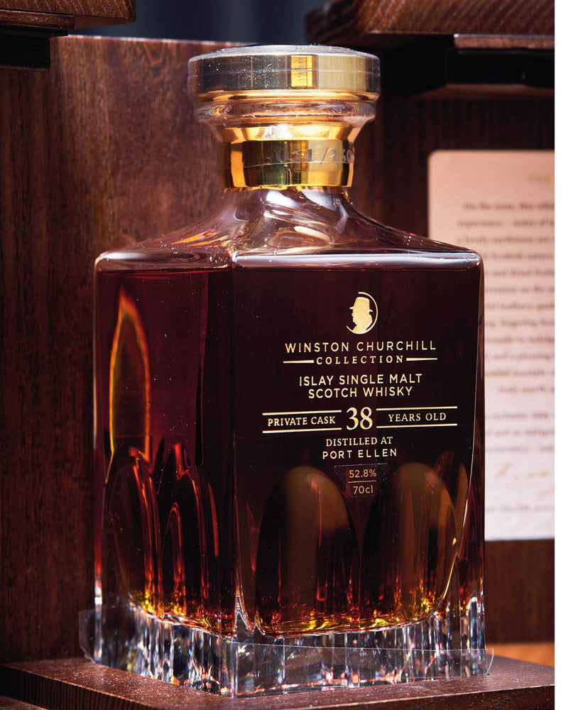 Winston Churchill Collection | Port Ellen 38 Years Old 1983 Single Malt Scotch Whisky (70cl, 52.8%)