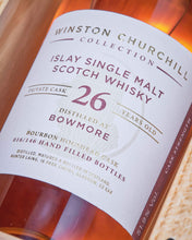 
                      
                        Load image into Gallery viewer, Bowmore Winston Churchill Collection 26 Years Old 1995 Islay Single Malt Scotch Whisky
                      
                    