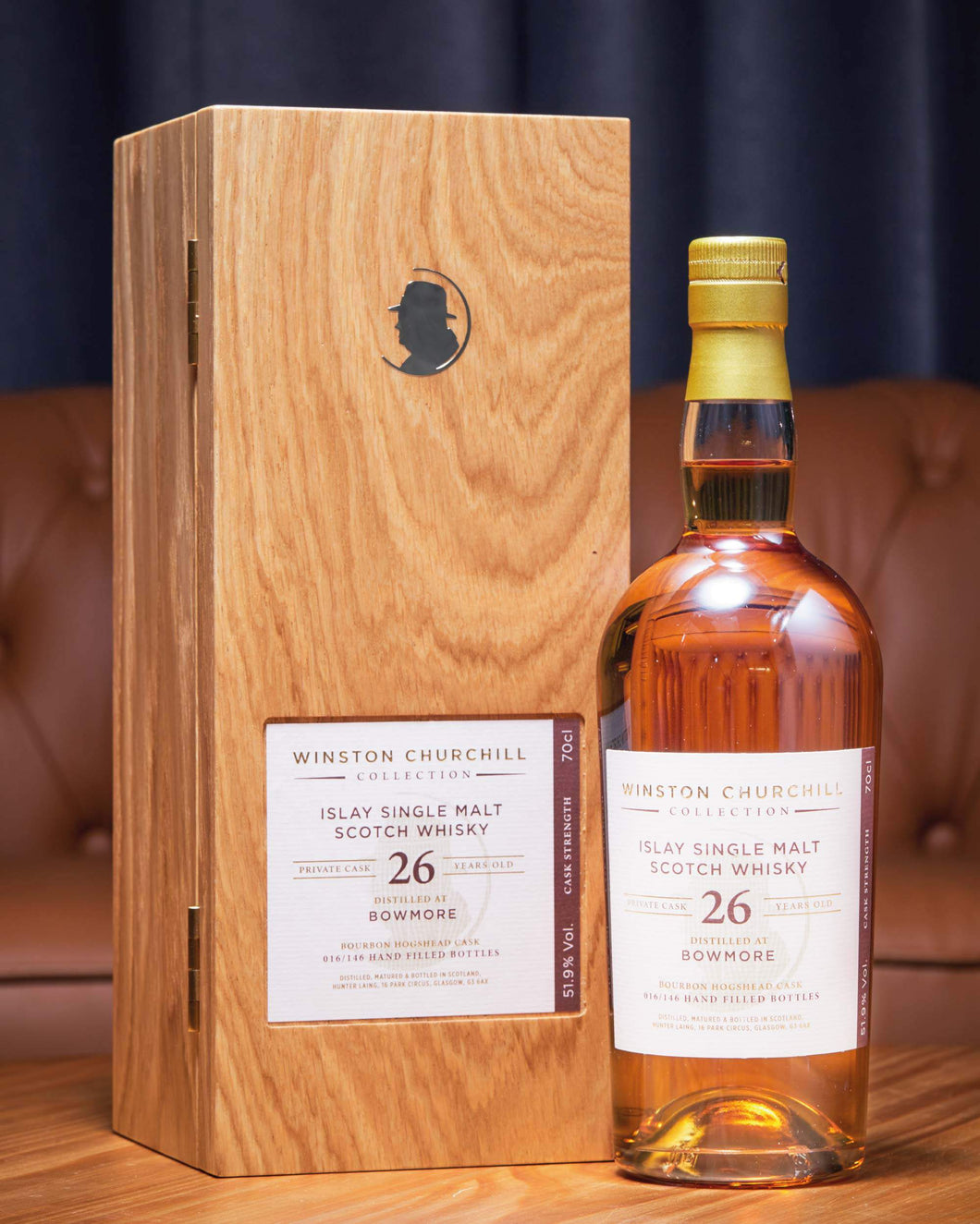 Bowmore Winston Churchill Collection 26 Years Old 1995 Islay Single Malt Scotch Whisky