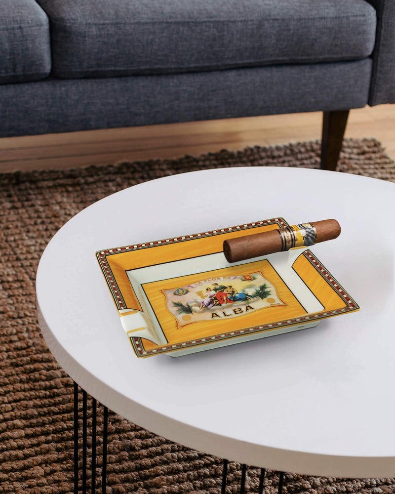 Elie Bleu Porcelain Ashtray