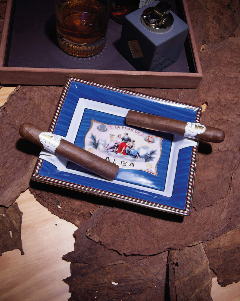 Elie Bleu Porcelain Ashtray