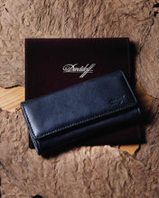 
                      
                        Load image into Gallery viewer, Davidoff TD 700 Black Leather Tobacco Pouch
                      
                    