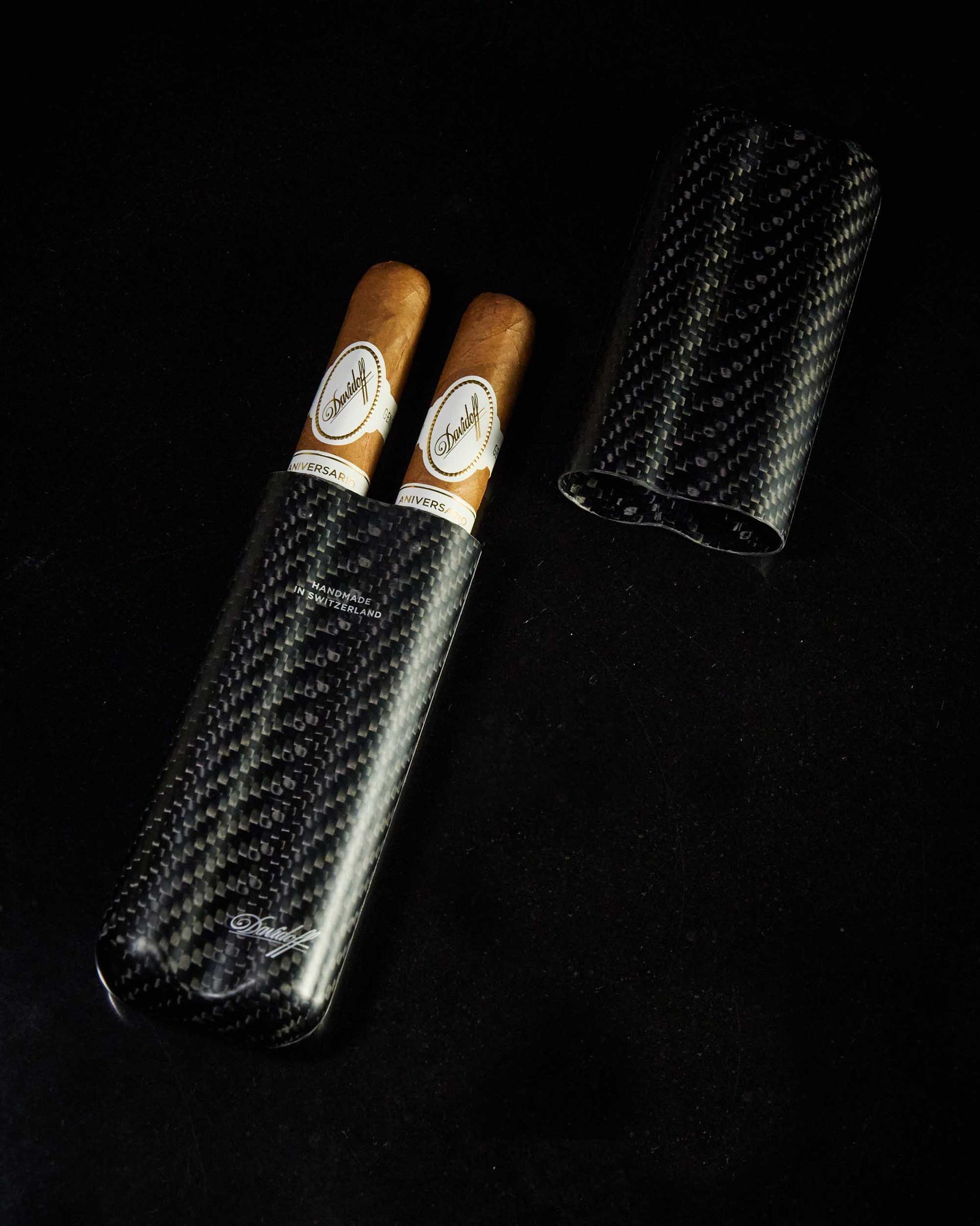 ダビドフ　シガーケース　2本用　タバコ　葉巻