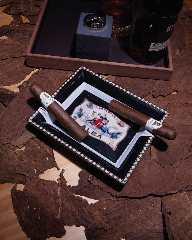 Elie Bleu Porcelain Ashtray
