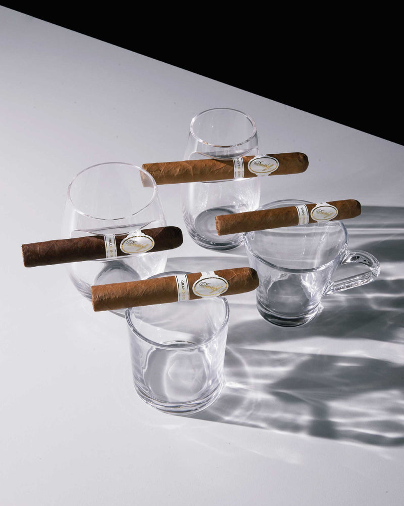 Davidoff The Difference Cigar Glass Set (Set of 4) (Designated Shipment)
