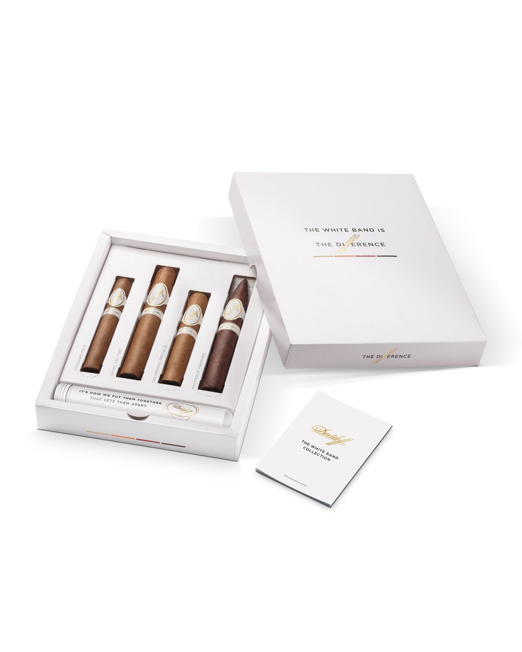 Davidoff The Difference White Brand Cigar Gift Set (Gift item) (Separated Shipment)